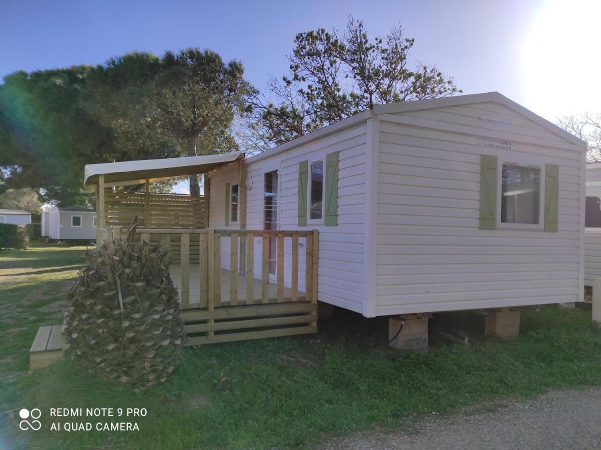 Mobil home 5-6 personnes - climatisé Port-la-Nouvelle Exterior foto